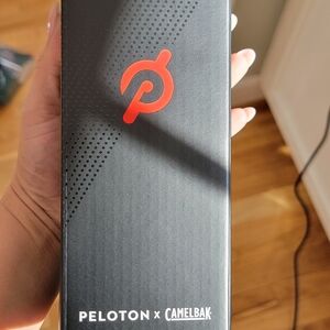 Peloton x CamelBak Black and Red Bottle